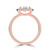 Marquise Diamond 4-Prong Open Bridge Halo Engagement Ring in Rose Gold (MVSLG1554-R) Marquise Diamond 4-Prong Open Bridge Halo Engagement Ring in Rose Gold (MVSLG1554-R)