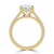 Oval Diamond 4-Prong Catheral Solitaire with Accents Engagement Ring in Yellow Gold with Hidden Halo and Accents (MVSLG1553-Y) Oval Diamond 4-Prong Catheral Solitaire with Accents Engagement Ring in Yellow Gold with Hidden Halo and Accents (MVSLG1553-Y)