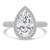 Pear Diamond 4-Prong 3-Row Pave Cathedral Halo Engagement Ring in White Gold (MVSLG1551-W) Pear Diamond 4-Prong 3-Row Pave Cathedral Halo Engagement Ring in White Gold (MVSLG1551-W)