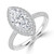 Marquise Diamond 4-Prong 3-Row Pave Dome Halo Engagement Ring in White Gold (MVSLG1526-W) Marquise Diamond 4-Prong 3-Row Pave Dome Halo Engagement Ring in White Gold (MVSLG1526-W)
