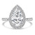 Pear Diamond 6-Prong Twisted Rope Halo Engagement Ring in White Gold (MVSLG1520-W) Pear Diamond 6-Prong Twisted Rope Halo Engagement Ring in White Gold (MVSLG1520-W)