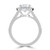 Cushion Diamond 4-Prong Cathedral Halo Engagement Ring in White Gold (MVSLG1517-W) Cushion Diamond 4-Prong Cathedral Halo Engagement Ring in White Gold (MVSLG1517-W)