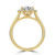 Pear Diamond 5-Prong Cathedral Floral Halo Engagement Ring in Yellow Gold (MVSLG1511-Y) Pear Diamond 5-Prong Cathedral Floral Halo Engagement Ring in Yellow Gold (MVSLG1511-Y)