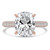 Cushion Diamond 4-Prong Pave Diamond Bridge Solitaire with Accents Engagement Ring in Rose Gold with Hidden Halo (MVSLG1509-R) Cushion Diamond 4-Prong Pave Diamond Bridge Solitaire with Accents Engagement Ring in Rose Gold with Hidden Halo (MVSLG1509-R)