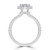 Marquise Diamond 6-Prong Open Bridge Rollover Halo Engagement Ring in White Gold with Hidden Halo (MVSLG1506-W) Marquise Diamond 6-Prong Open Bridge Rollover Halo Engagement Ring in White Gold with Hidden Halo (MVSLG1506-W)
