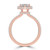 Marquise Diamond 6-Prong Open Bridge Rollover Halo Engagement Ring in Rose Gold with Hidden Halo (MVSLG1506-R) Marquise Diamond 6-Prong Open Bridge Rollover Halo Engagement Ring in Rose Gold with Hidden Halo (MVSLG1506-R)