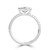 Oval Diamond Bezel Set Open Bridge Solitaire with Accents Engagement Ring in White Gold (MVSLG1502-W) Oval Diamond Bezel Set Open Bridge Solitaire with Accents Engagement Ring in White Gold (MVSLG1502-W)