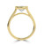 Oval Diamond Vintage Bezel Set Open Bridge Solitaire Engagement Ring in Yellow Gold (MVSLG1485-Y)