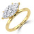 Marquise Diamond Offset Center Stone Open Bridge Solitaire with Accents Engagement Ring in Yellow Gold (MVSLG1482-Y) Marquise Diamond Offset Center Stone Open Bridge Solitaire with Accents Engagement Ring in Yellow Gold (MVSLG1482-Y)