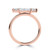 Marquise Diamond Offset Center Stone Open Bridge Solitaire with Accents Engagement Ring in Rose Gold (MVSLG1482-R) Marquise Diamond Offset Center Stone Open Bridge Solitaire with Accents Engagement Ring in Rose Gold (MVSLG1482-R)