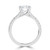 Oval Diamond Cathedral Trellis Solitaire with Accents Engagement Ring in White Gold (MVSLG1479-W) Oval Diamond Cathedral Trellis Solitaire with Accents Engagement Ring in White Gold (MVSLG1479-W)