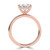Pear Diamond Hidden Halo Solitaire with Accents Engagement Ring in Rose Gold with Channel Set Emerald Accents (MVSLG1476-R) Pear Diamond Hidden Halo Solitaire with Accents Engagement Ring in Rose Gold with Channel Set Emerald Accents (MVSLG1476-R)