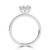 Pear Diamond Hidden Halo Solitaire with Accents Engagement Ring in White Gold (MVSLG1464-W) Pear Diamond Hidden Halo Solitaire with Accents Engagement Ring in White Gold (MVSLG1464-W)