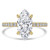 Marquise Diamond Hidden Halo Solitaire with Accents Engagement Ring in Yellow Gold (MVSLG1462-Y) Marquise Diamond Hidden Halo Solitaire with Accents Engagement Ring in Yellow Gold (MVSLG1462-Y)
