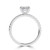 Marquise Diamond Hidden Halo Solitaire with Accents Engagement Ring in White Gold (MVSLG1462-W) Marquise Diamond Hidden Halo Solitaire with Accents Engagement Ring in White Gold (MVSLG1462-W)