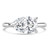 Pear Diamond Horizontally Set Open Bridge Solitaire Engagement Ring in White Gold (MVSLG1455-W) Pear Diamond Horizontally Set Open Bridge Solitaire Engagement Ring in White Gold (MVSLG1455-W)