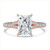 Radiant Diamond Cathedral Split Shank Solitaire with Accents Engagement Ring in Rose Gold (MVSLG1454-R) Radiant Diamond Cathedral Split Shank Solitaire with Accents Engagement Ring in Rose Gold (MVSLG1454-R)