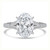 Oval Diamond Cathedral Split Shank Solitaire with Accents Engagement Ring in White Gold (MVSLG1451-W) Oval Diamond Cathedral Split Shank Solitaire with Accents Engagement Ring in White Gold (MVSLG1451-W)