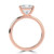 Princess Diamond Solitaire Engagement Ring in Rose Gold (MVSLG1441-R) Princess Diamond Solitaire Engagement Ring in Rose Gold (MVSLG1441-R)