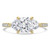 Marquise Diamond Horizontally Set Solitaire with Accents Engagement Ring in Yellow Gold (MVSLG1437-Y) Marquise Diamond Horizontally Set Solitaire with Accents Engagement Ring in Yellow Gold (MVSLG1437-Y)