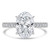 Oval Diamond Cathedral Open Bridge Solitaire with Accents Engagement Ring in White Gold (MVSLG1435-W) Oval Diamond Cathedral Open Bridge Solitaire with Accents Engagement Ring in White Gold (MVSLG1435-W)