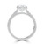 Oval Diamond Cathedral Open Bridge Solitaire with Accents Engagement Ring in White Gold (MVSLG1435-W) Oval Diamond Cathedral Open Bridge Solitaire with Accents Engagement Ring in White Gold (MVSLG1435-W)