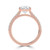 Oval Diamond Cathedral Open Bridge Solitaire with Accents Engagement Ring in Rose Gold (MVSLG1435-R) Oval Diamond Cathedral Open Bridge Solitaire with Accents Engagement Ring in Rose Gold (MVSLG1435-R)
