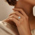 Emerald Diamond Solitaire with Accents Engagement Ring in Yellow Gold (MVSLG1428-Y) Emerald Diamond Solitaire with Accents Engagement Ring in Yellow Gold (MVSLG1428-Y)