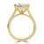 Pear Diamond Cathedral Tapered Solitaire Engagement Ring in Yellow Gold (MVSLG1425-Y) Pear Diamond Cathedral Tapered Solitaire Engagement Ring in Yellow Gold (MVSLG1425-Y)