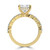 Princess Diamond Hidden Halo Solitaire with Accents Engagement Ring in Yellow Gold (MVSLG1421-Y) Princess Diamond Hidden Halo Solitaire with Accents Engagement Ring in Yellow Gold (MVSLG1421-Y)