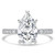 Pear Diamond Hidden Halo Open Bridge Solitaire with Accents Engagement Ring in White Gold (MVSLG1411-W) Pear Diamond Hidden Halo Open Bridge Solitaire with Accents Engagement Ring in White Gold (MVSLG1411-W)