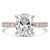 Cushion Diamond Hidden Halo Open Bridge Solitaire with Accents Engagement Ring in Rose Gold (MVSLG1408-R) Cushion Diamond Hidden Halo Open Bridge Solitaire with Accents Engagement Ring in Rose Gold (MVSLG1408-R)