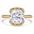 Round Diamond Tension Set Solitaire Engagement Ring in Yellow Gold (MVSLG1404-Y)