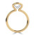 Round Diamond Tension Set Solitaire Engagement Ring in Yellow Gold (MVSLG1404-Y)