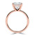Princess Diamond Hidden Halo Solitaire with Accents Engagement Ring in Rose Gold (MVSLG1388-R) Princess Diamond Hidden Halo Solitaire with Accents Engagement Ring in Rose Gold (MVSLG1388-R)