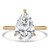 Pear Diamond Hidden Halo Solitaire with Accents Engagement Ring in Yellow Gold (MVSLG1385-Y) Pear Diamond Hidden Halo Solitaire with Accents Engagement Ring in Yellow Gold (MVSLG1385-Y)