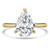 Pear Diamond Hidden Halo Solitaire with Accents Engagement Ring in Yellow Gold (MVSLG1384-Y) Pear Diamond Hidden Halo Solitaire with Accents Engagement Ring in Yellow Gold (MVSLG1384-Y)