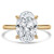 Oval Diamond Hidden Halo Solitaire with Accents Engagement Ring in Yellow Gold (MVSLG1383-Y) Oval Diamond Hidden Halo Solitaire with Accents Engagement Ring in Yellow Gold (MVSLG1383-Y)