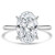 Oval Diamond Hidden Halo Solitaire with Accents Engagement Ring in White Gold (MVSLG1383-W) Oval Diamond Hidden Halo Solitaire with Accents Engagement Ring in White Gold (MVSLG1383-W)