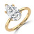 Pear Diamond Hidden Halo Solitaire with Accents Engagement Ring in Yellow Gold (MVSLG1380-Y) Pear Diamond Hidden Halo Solitaire with Accents Engagement Ring in Yellow Gold (MVSLG1380-Y)