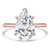 Pear Diamond Hidden Halo Solitaire with Accents Engagement Ring in Rose Gold (MVSLG1380-R) Pear Diamond Hidden Halo Solitaire with Accents Engagement Ring in Rose Gold (MVSLG1380-R)