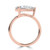 Pear Diamond Open Bridge Solitaire Engagement Ring in Rose Gold (MVSLG1378-R) Pear Diamond Open Bridge Solitaire Engagement Ring in Rose Gold (MVSLG1378-R)