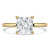 Princess Diamond Solitaire Engagement Ring in Yellow Gold (MVSLG1374-Y) Princess Diamond Solitaire Engagement Ring in Yellow Gold (MVSLG1374-Y)