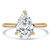 Pear Diamond Hidden Halo Open Bridge Solitaire with Accents Engagement Ring in Yellow Gold (MVSLG1372-Y) Pear Diamond Hidden Halo Open Bridge Solitaire with Accents Engagement Ring in Yellow Gold (MVSLG1372-Y)