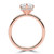 Pear Diamond Hidden Halo Open Bridge Solitaire with Accents Engagement Ring in Rose Gold (MVSLG1372-R) Pear Diamond Hidden Halo Open Bridge Solitaire with Accents Engagement Ring in Rose Gold (MVSLG1372-R)