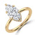 Marquise Diamond Hidden Halo Open Bridge Solitaire with Accents Engagement Ring in Yellow Gold (MVSLG1370-Y) Marquise Diamond Hidden Halo Open Bridge Solitaire with Accents Engagement Ring in Yellow Gold (MVSLG1370-Y)