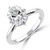 Cushion Diamond Compass Prong Solitaire Engagement Ring in White Gold (MVSLG1357-W) Cushion Diamond Compass Prong Solitaire Engagement Ring in White Gold (MVSLG1357-W)