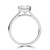 Princess Diamond Cathedral Open Bridge Solitaire Engagement Ring in White Gold (MVSLG1354-W) Princess Diamond Cathedral Open Bridge Solitaire Engagement Ring in White Gold (MVSLG1354-W)