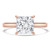 Princess Diamond Cathedral Open Bridge Solitaire Engagement Ring in Rose Gold (MVSLG1354-R) Princess Diamond Cathedral Open Bridge Solitaire Engagement Ring in Rose Gold (MVSLG1354-R)