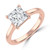 Princess Diamond Cathedral Open Bridge Solitaire Engagement Ring in Rose Gold (MVSLG1354-R) Princess Diamond Cathedral Open Bridge Solitaire Engagement Ring in Rose Gold (MVSLG1354-R)